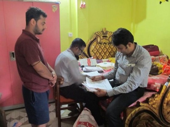 Tripura State President of 'Lok Janshakti Party' Rupam Kar has been arrested in fake Foreign liquor license, Petrol pump allotment distribution Scam Tripura State President of 'Lok Janshakti Party' Rupam Kar has been arrested in fake Foreign liquor license, Petrol pump allotment distribution Scam